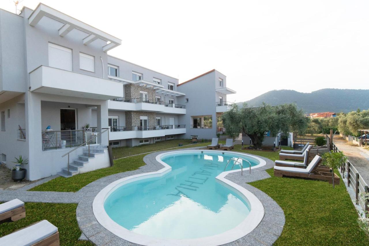 Amalthia Hotel Skala Potamia  Eksteriør billede